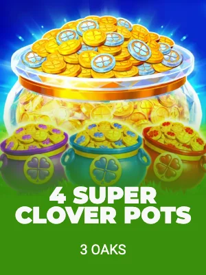 4 Super Clover Pots