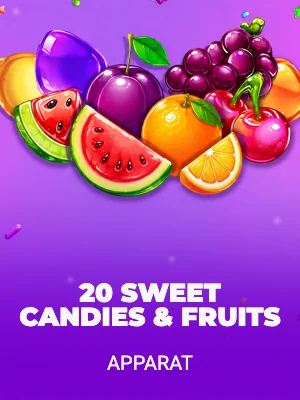 20 Sweet Candies & Fruits