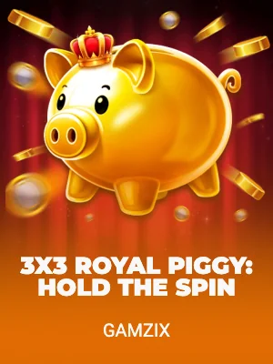 3x3 Royal Piggy: Hold The Spin