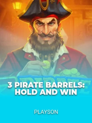 3 Pirate Barrels: Hold and Win